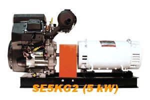 5 kW Gas Engine Driven Magnet GenSets